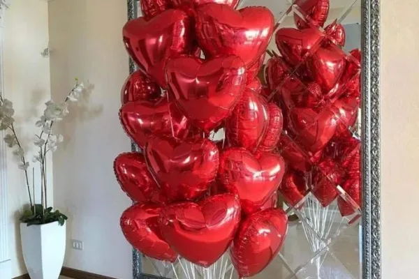 sevgililer günü kalp balon