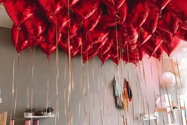 sevgililer günü kalp balon