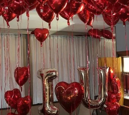 sevgililer günü kalp balon