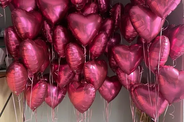 sevgililer günü kalp balon